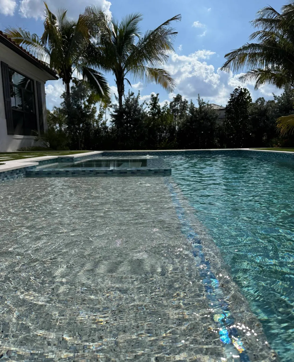 Water so clean you could drink it — please don't, but you could